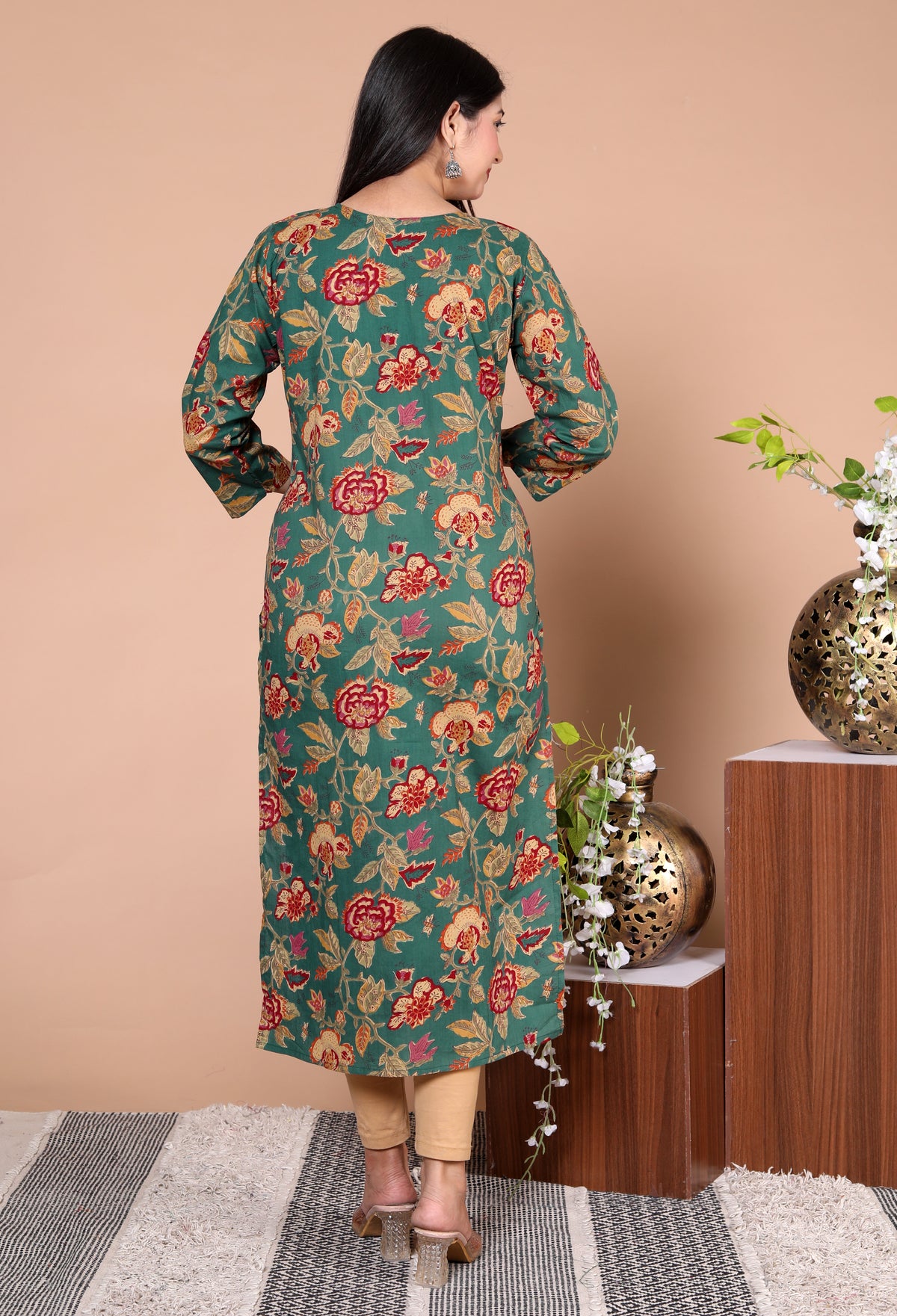 Printed Straight Kurta