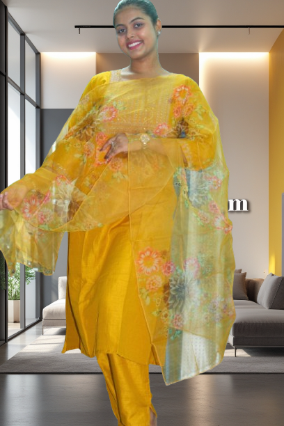 Kurti Set with Dupatta