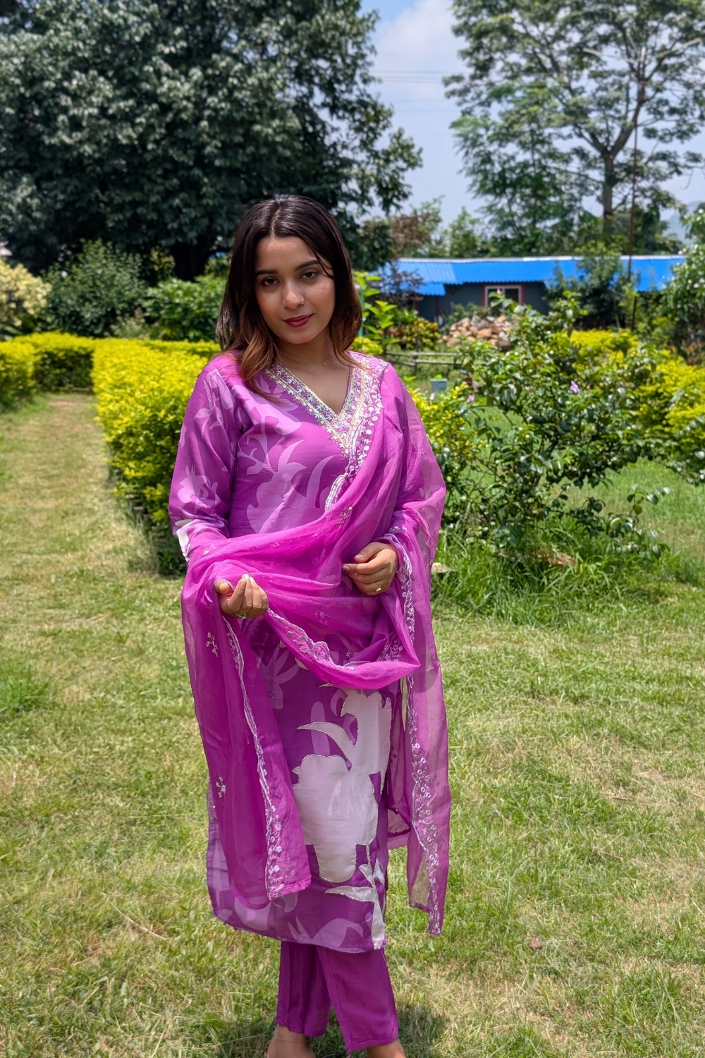 Banglore Silk Kurti Set