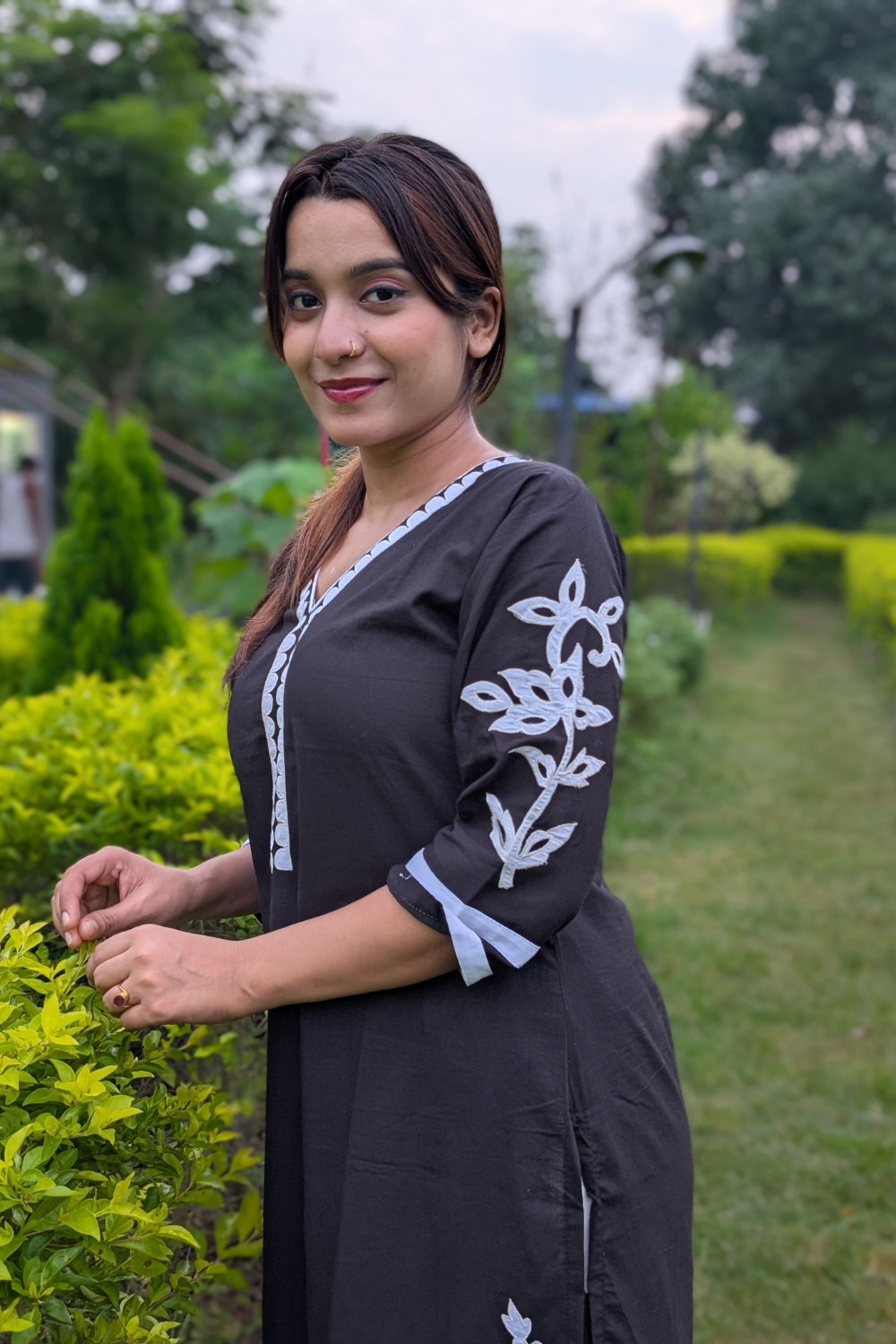 Trendy Applique Kurti