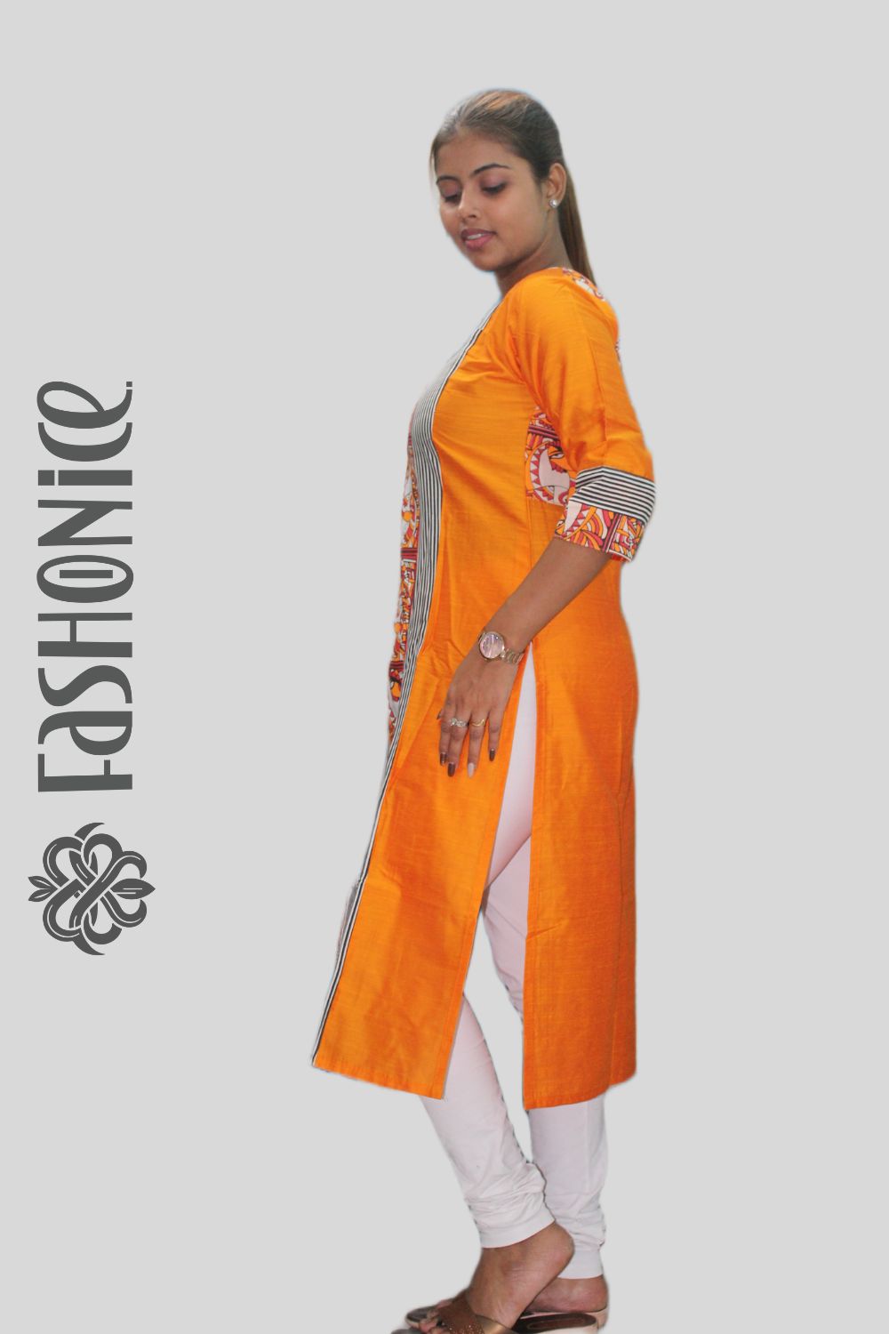 Raw Silk Kurti