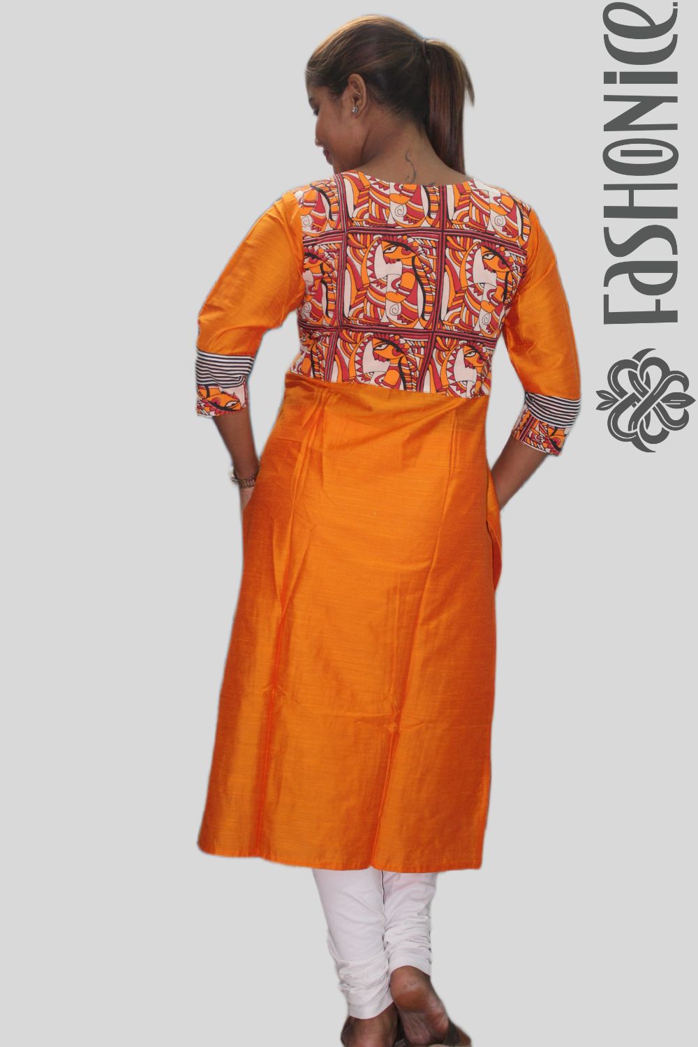 Raw Silk Kurti