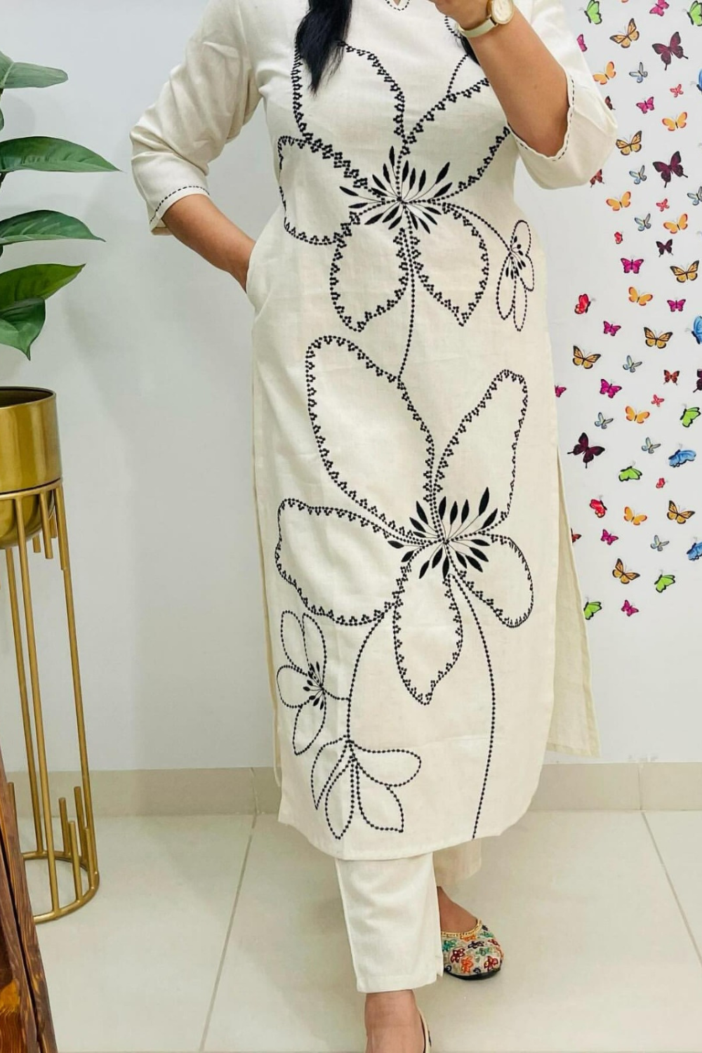 Embroidery Kurti & Pant