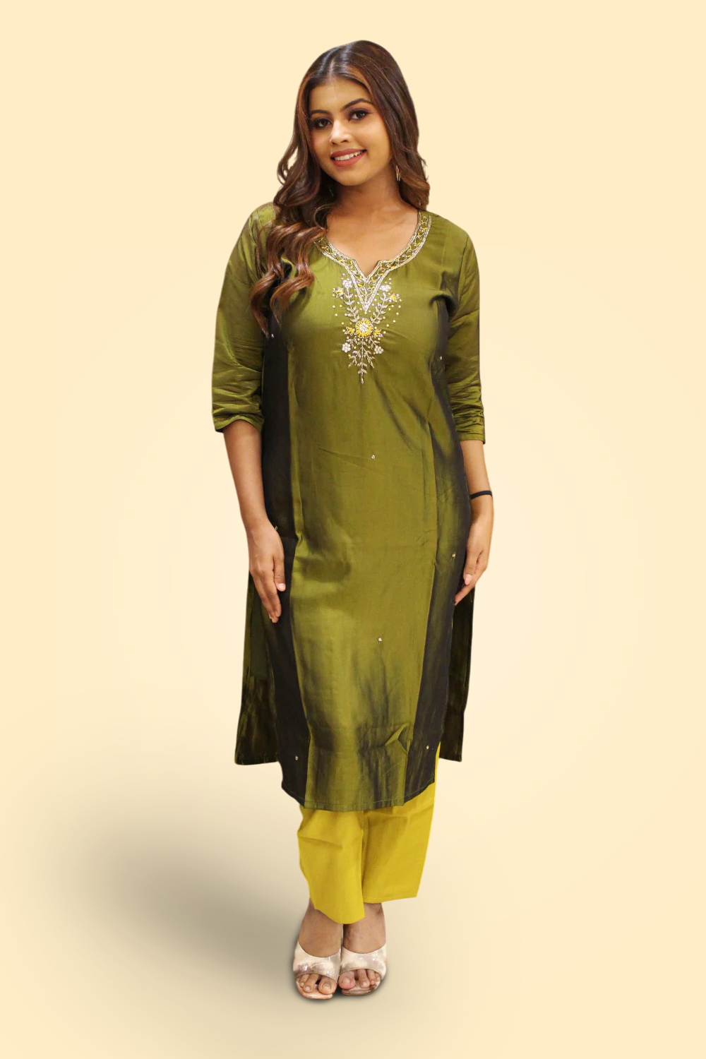 Rangeela Silk Kurti Set
