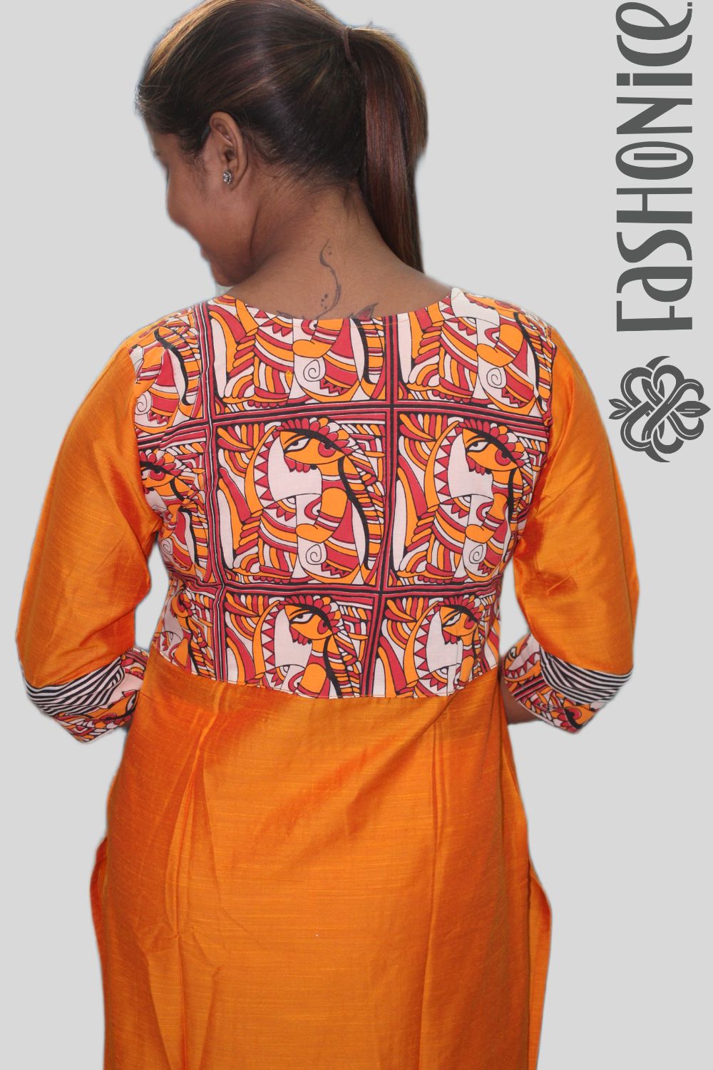 Raw Silk Kurti