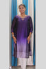 Dual Shade Blue Kurti