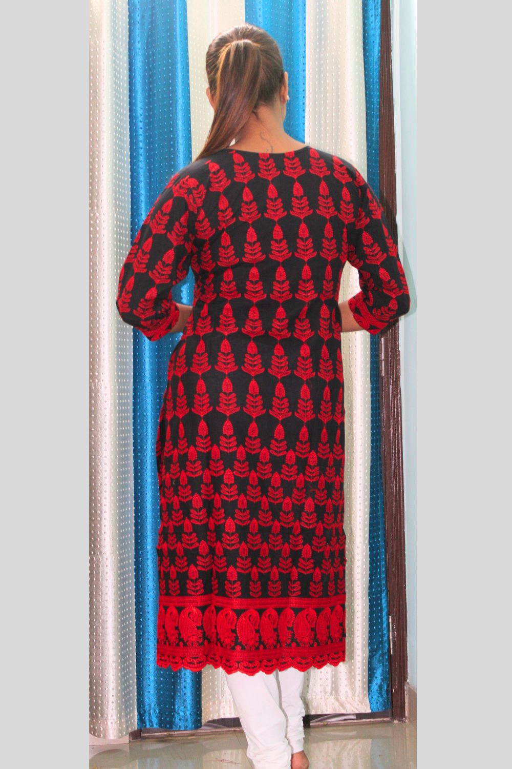 Embroidery Work Cotton Kurti