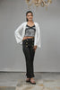 Black Bootcut Trousers