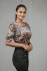 Vibrant Dreams Satin Crop Top