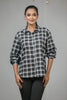 Check Print Cotton Shirt