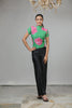 Garden Floral Net Top