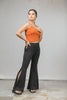 Pearl Design Strap Crop Top