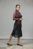 Black Lace Peplum Skirt