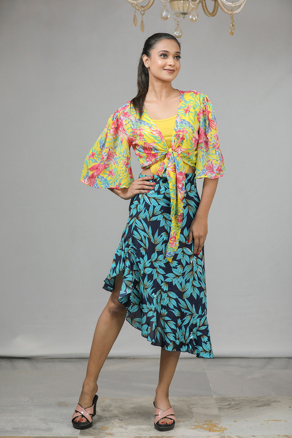 Frill Short Skirt