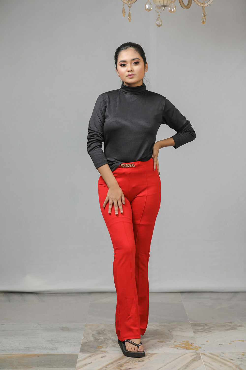 Midrise Fit Trouser