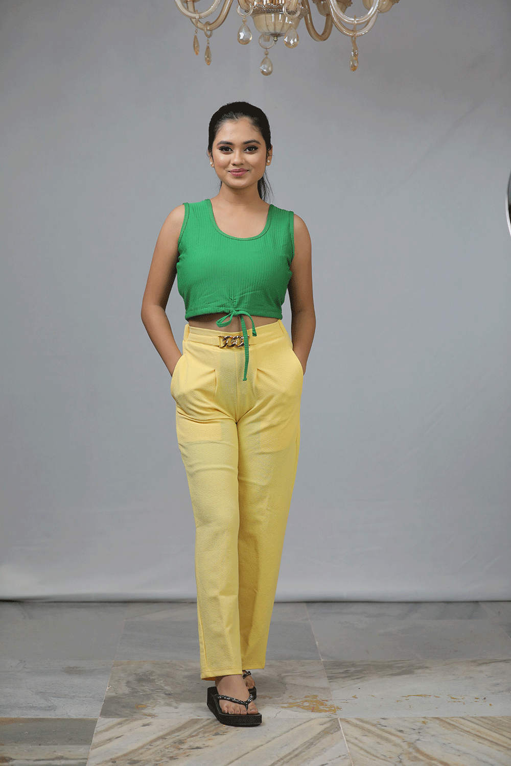Pocket Chain Trousers