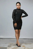 Net Bodycon Dress
