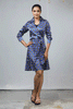 Print Satin Dress