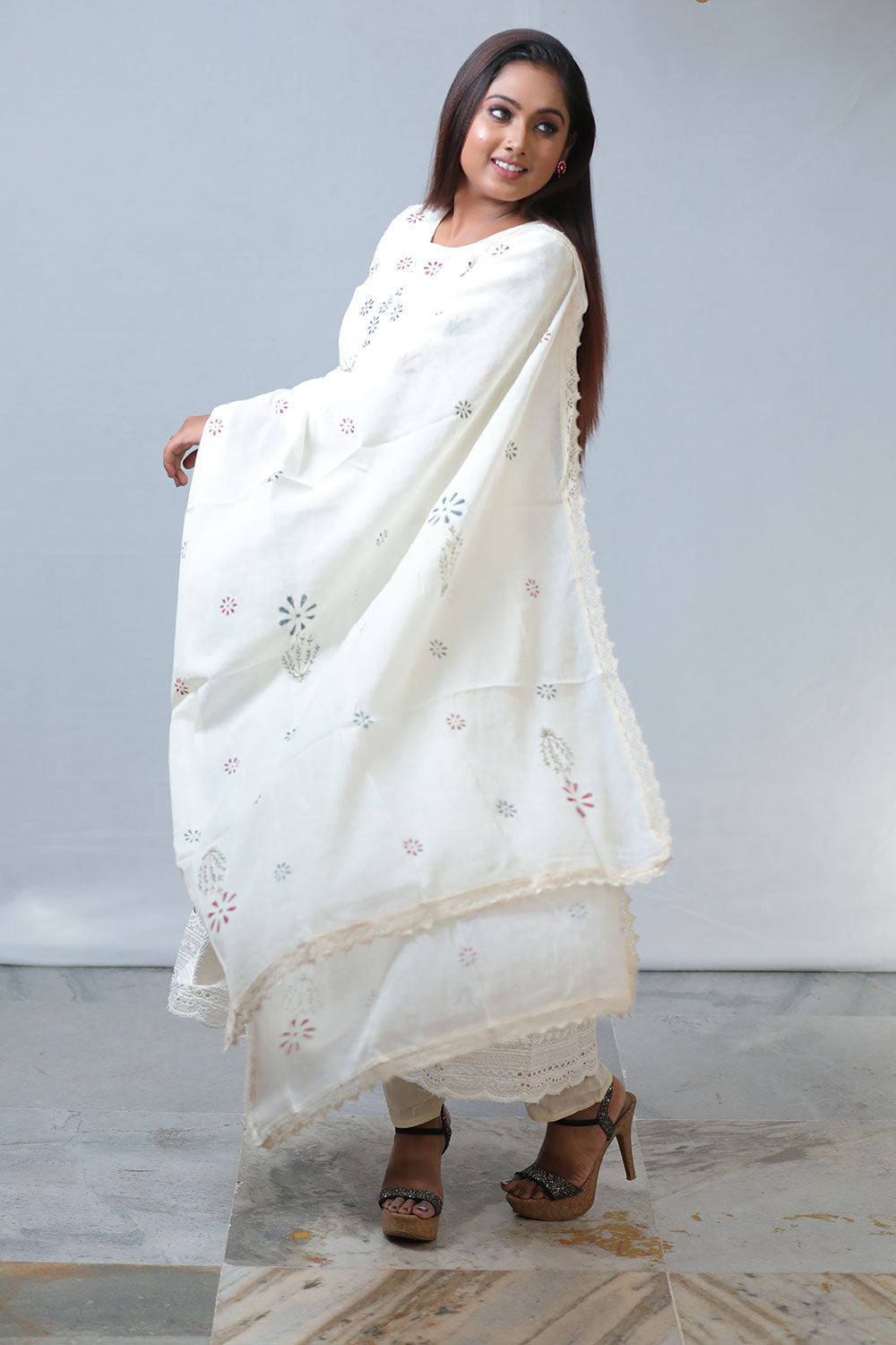 Block Printed Suit Set