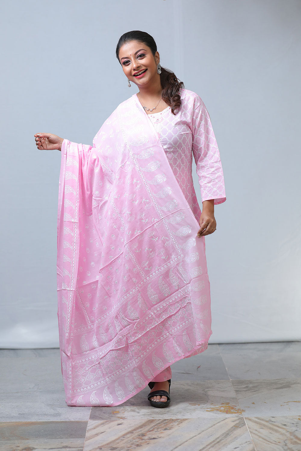 Kurta Pant Dupatta Set
