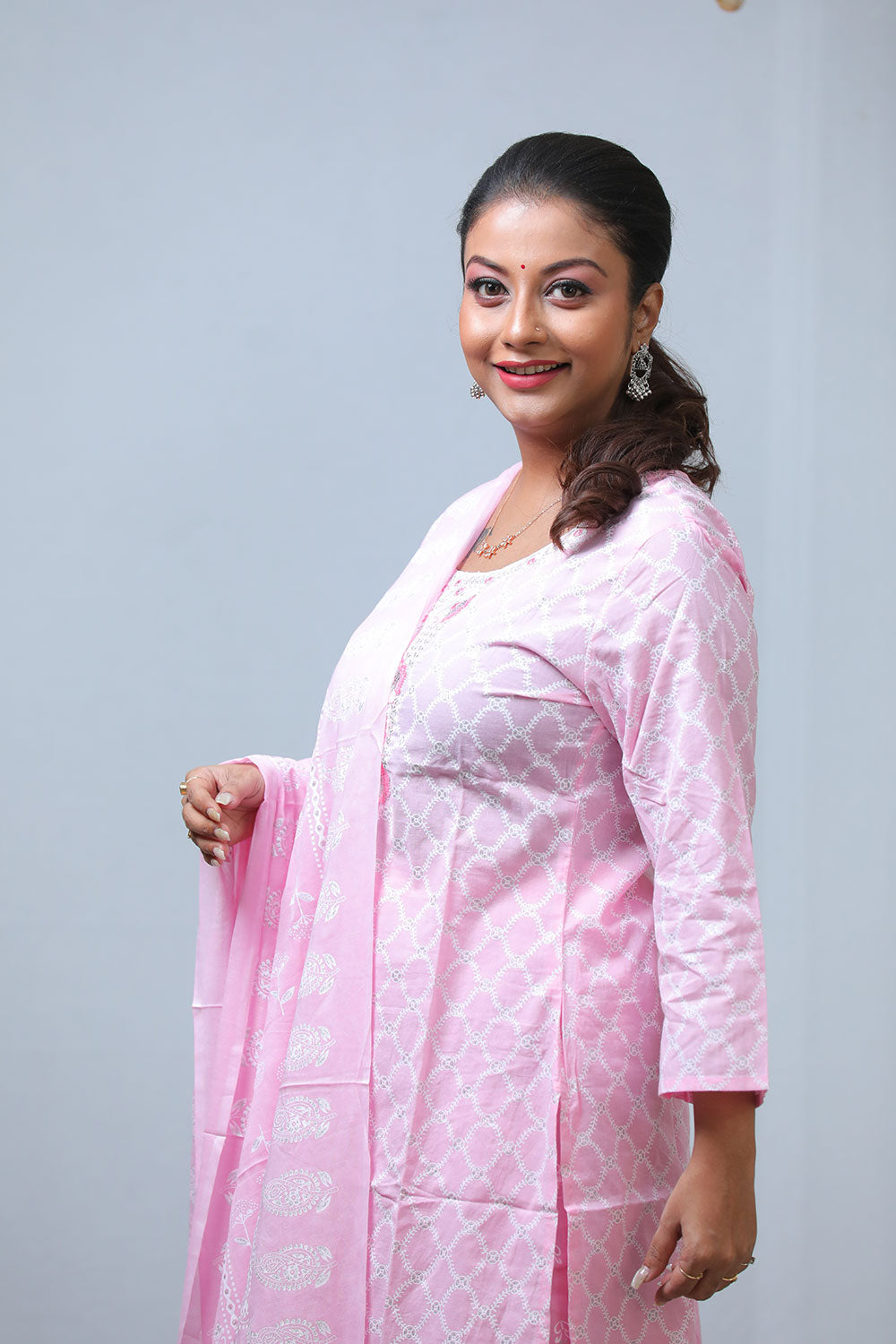 Kurta Pant Dupatta Set