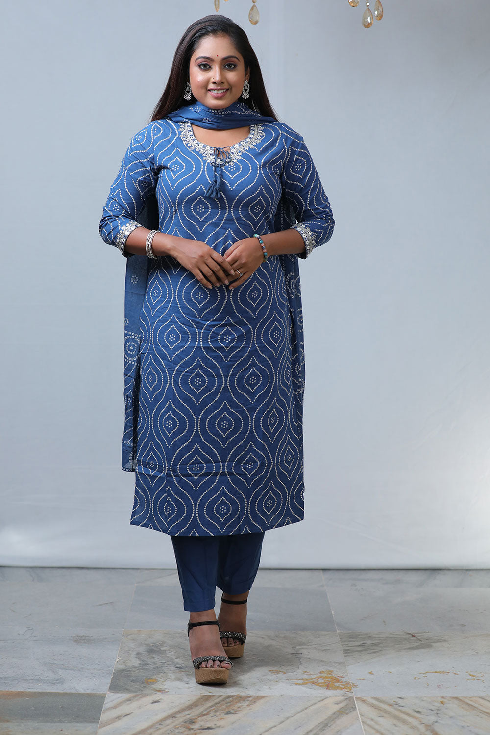 Elegant Blue 3-Piece Set