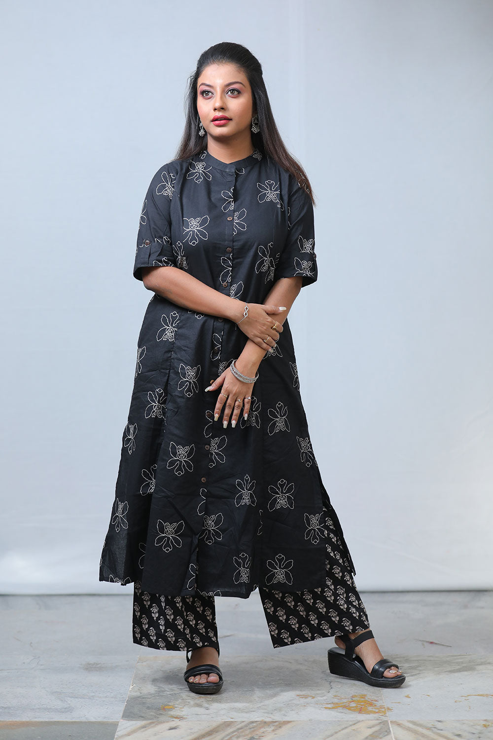 Printed Cotton Palazzo