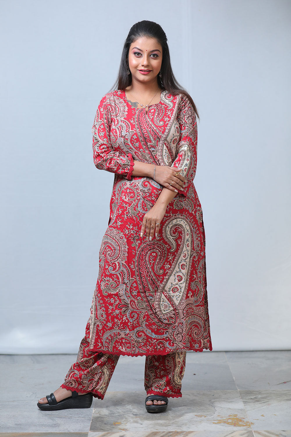 Wide Palazzo Co-Ord Set