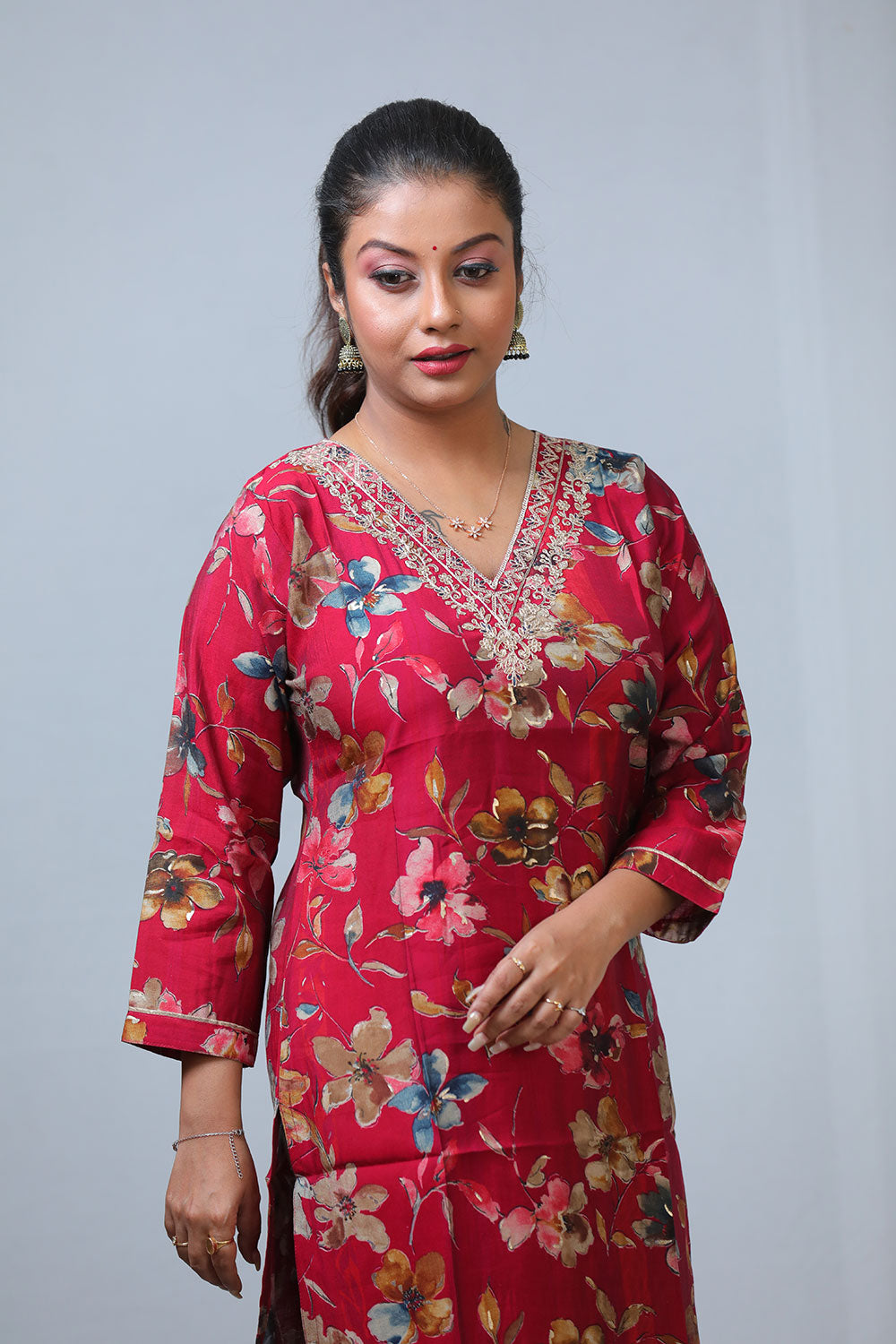 Muslin Straight Kurta