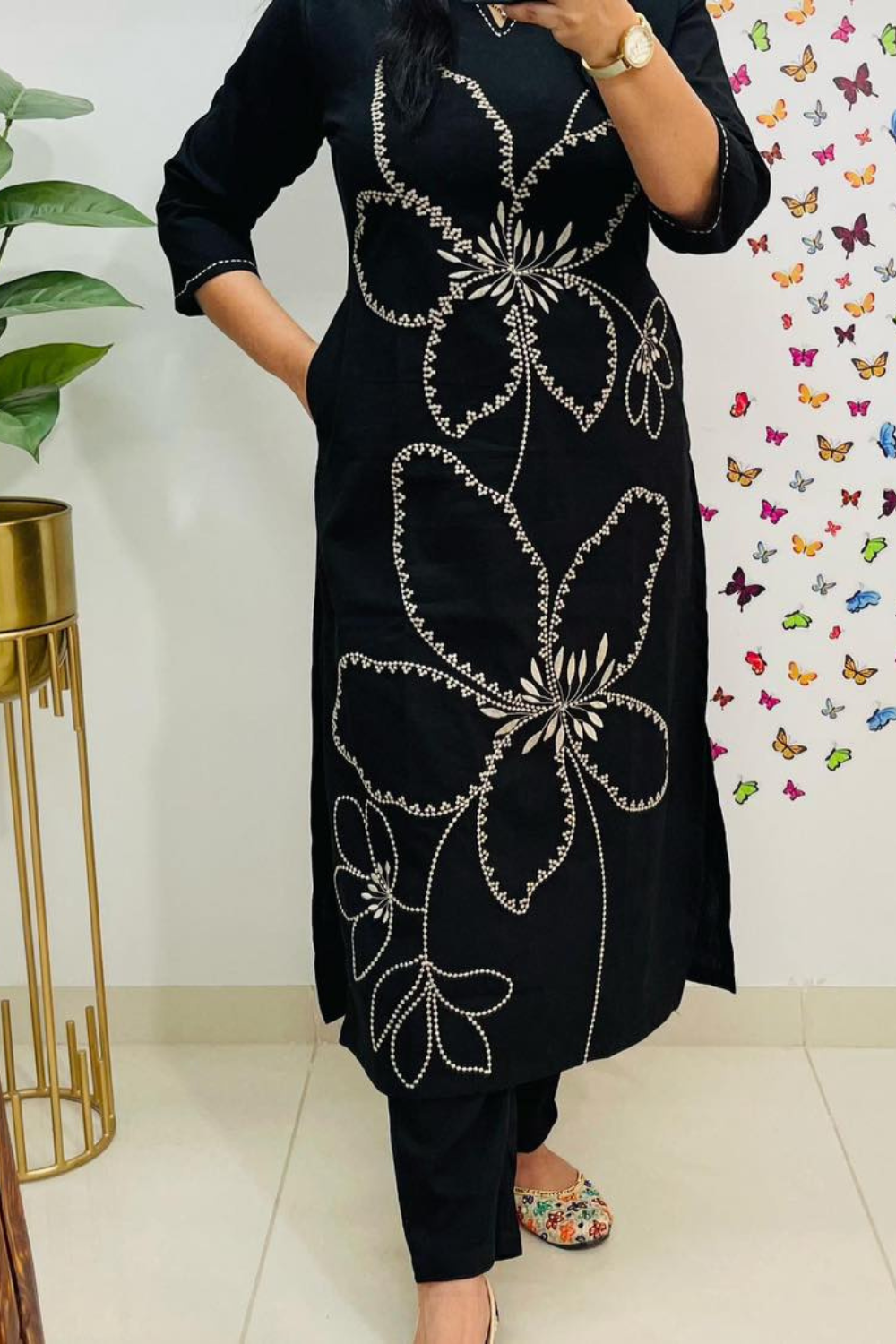 Embroidery Kurti & Pant