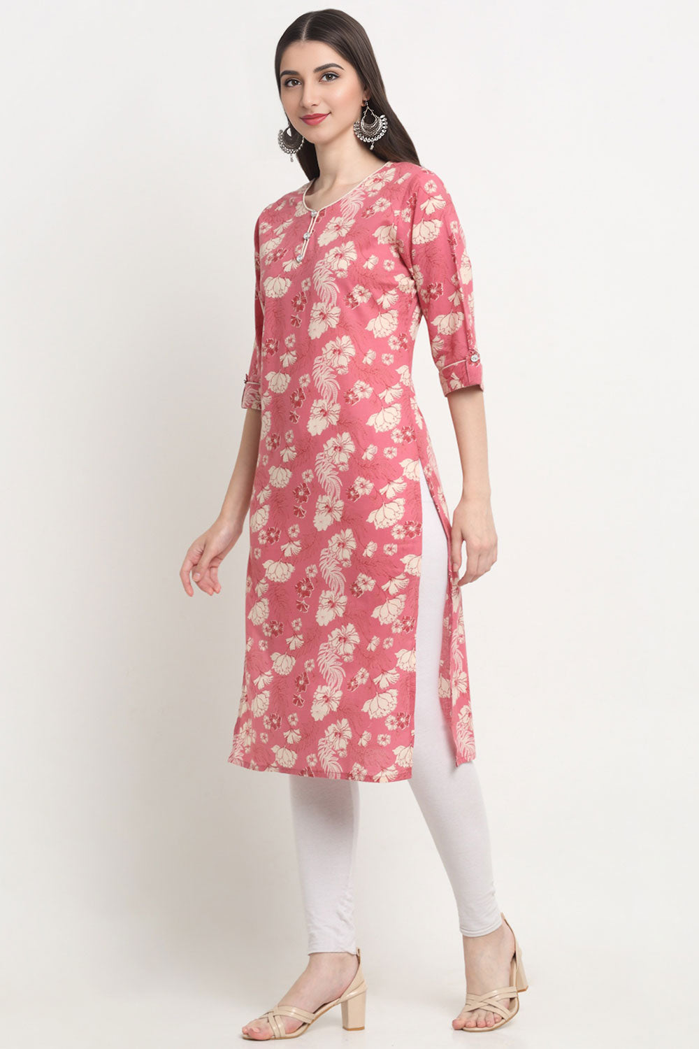 Floral Printed Kurta