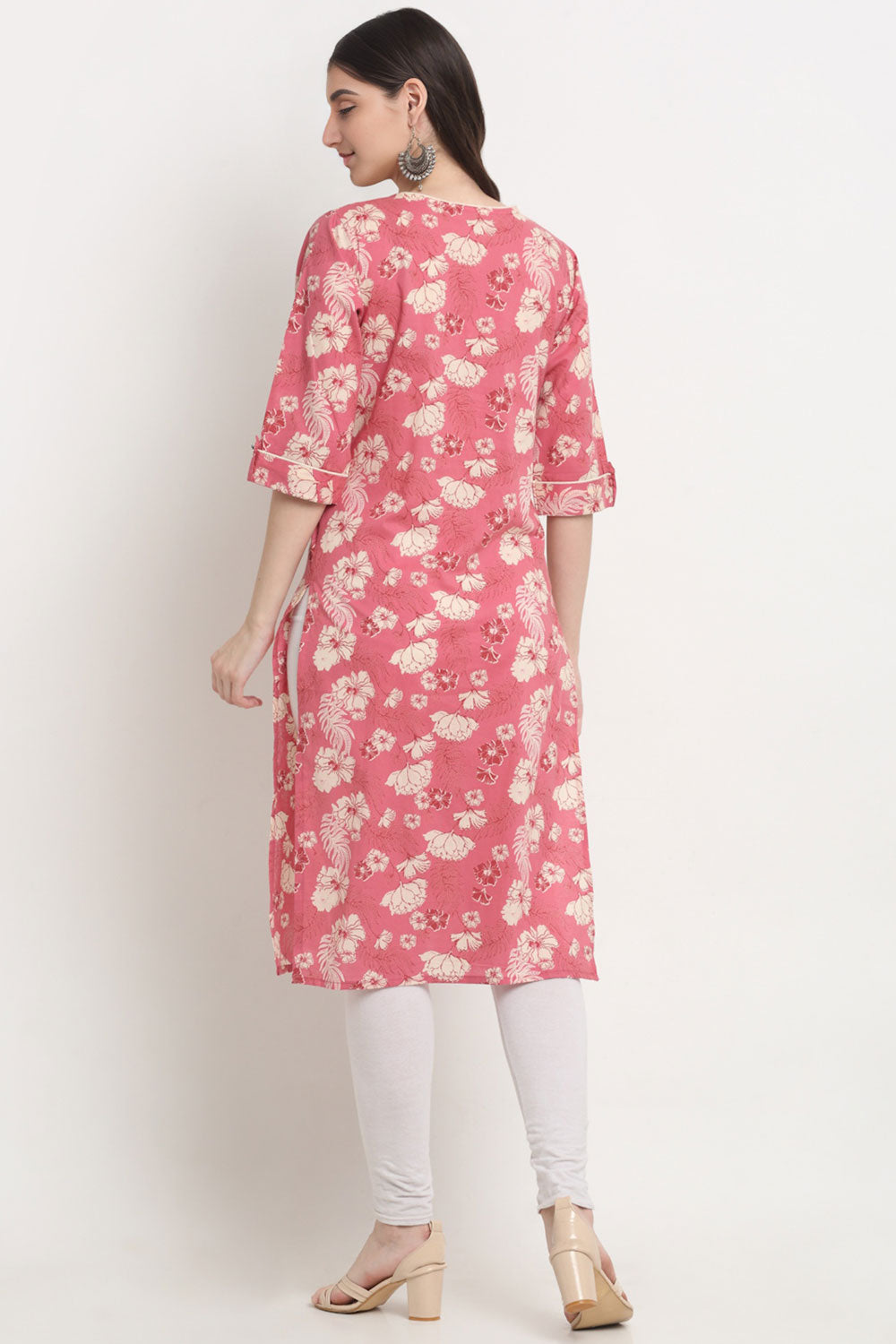Floral Printed Kurta