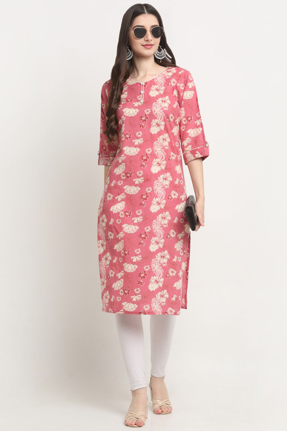 Floral Printed Kurta