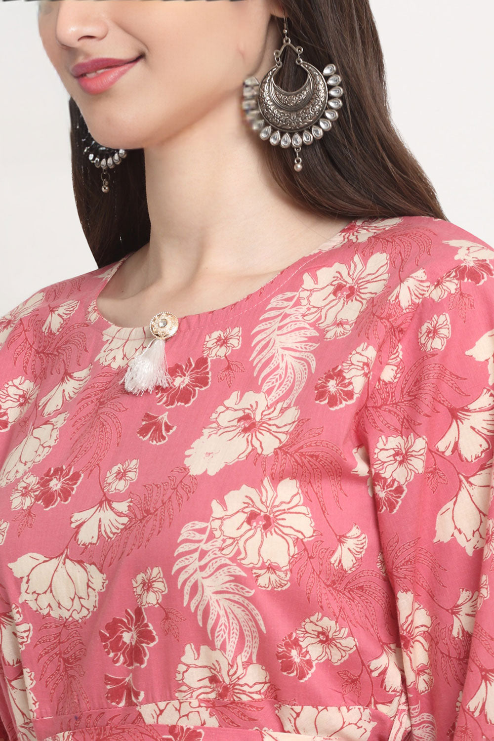 Floral Full Length Dress