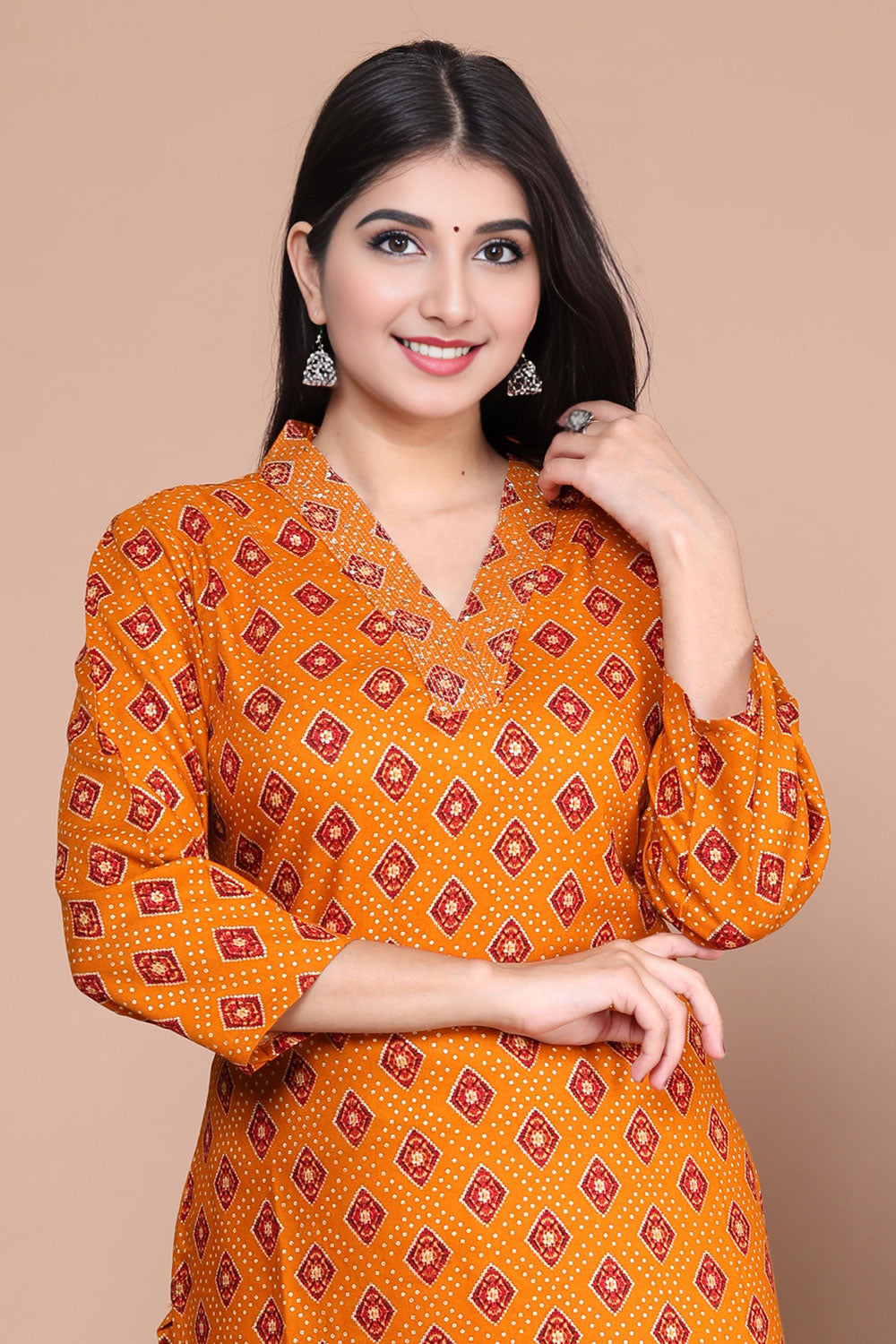 Print Straight Kurta