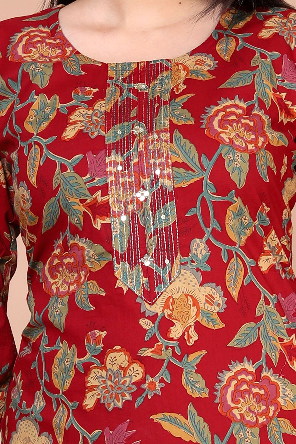 Flower Printed Kurti