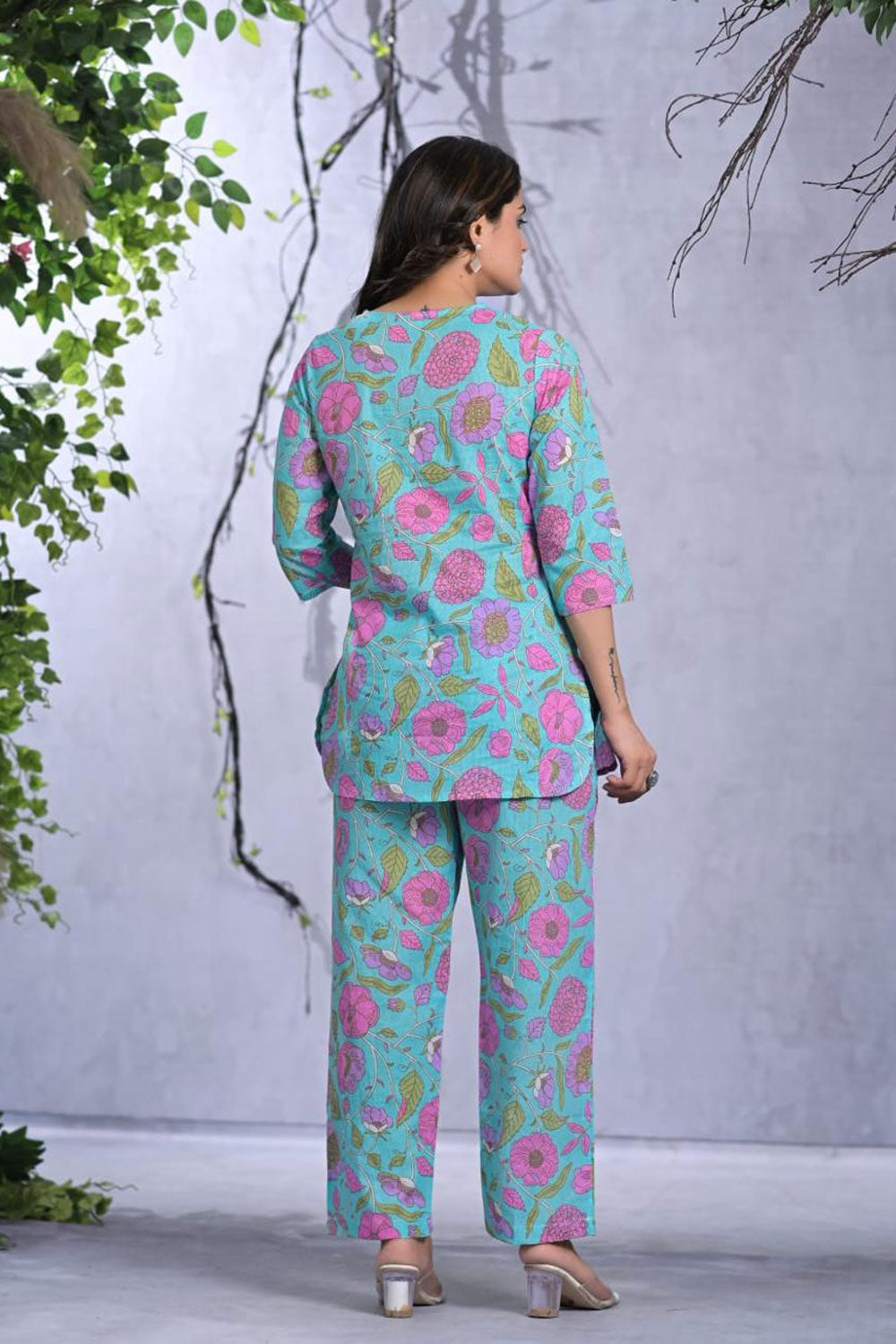 Blue 2Pc Co-Ord Set