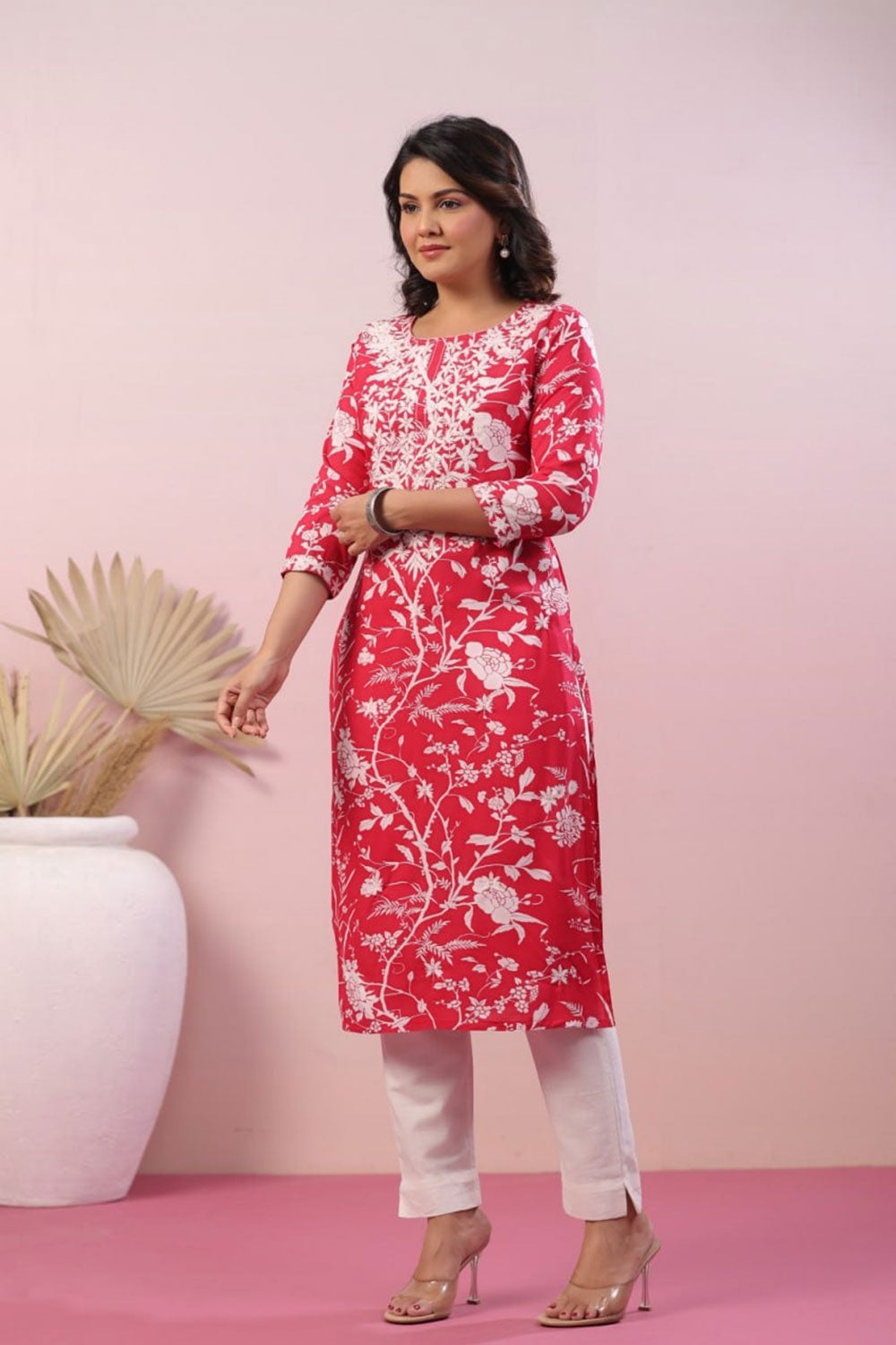 Rayon Straight Kurta