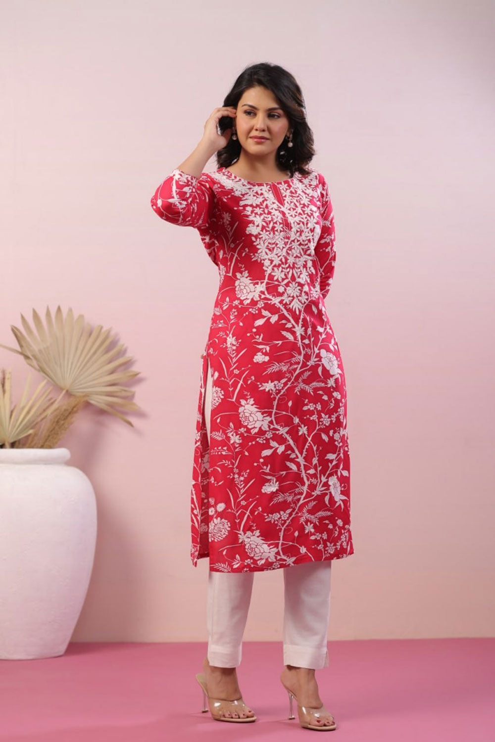 Rayon Straight Kurta