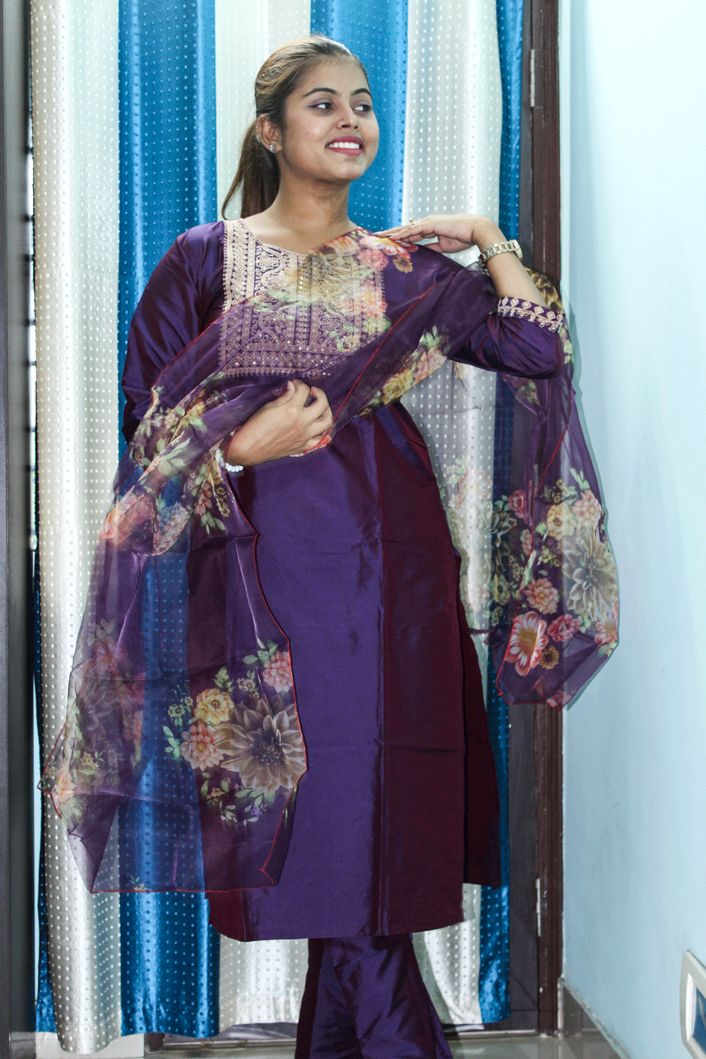 Kurti Set with Dupatta