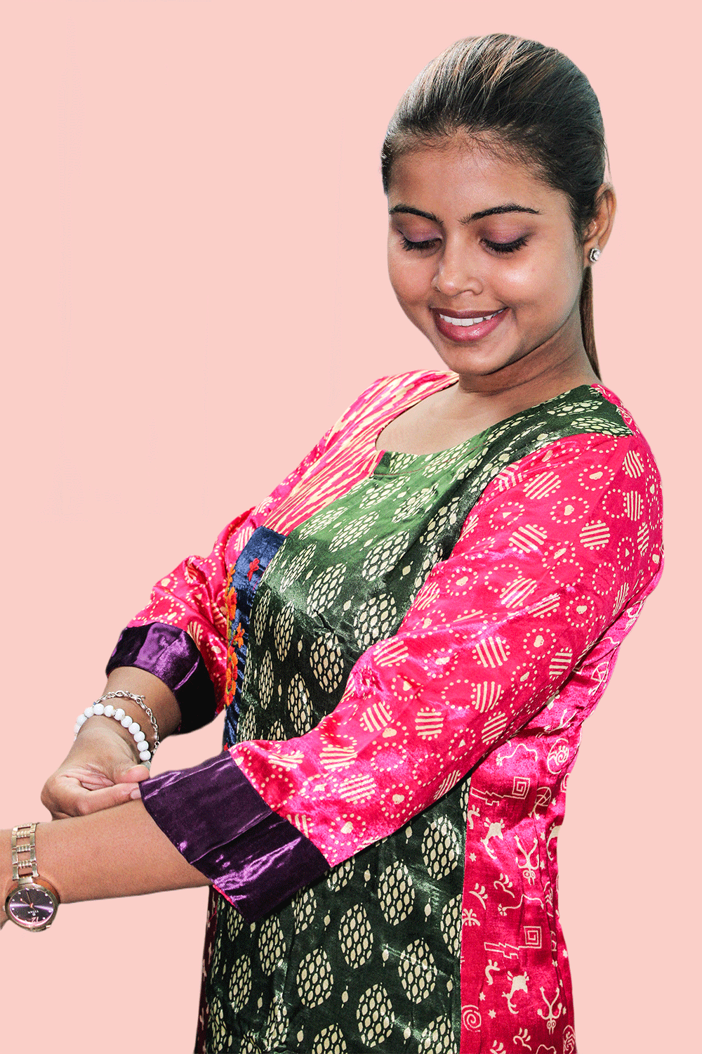 Modal Silk Kurti