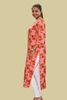 V-Neck Rayon Kurti
