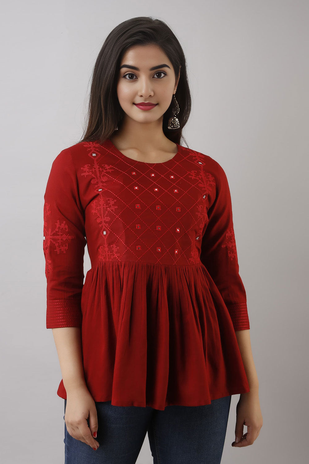 Sequin Work Top