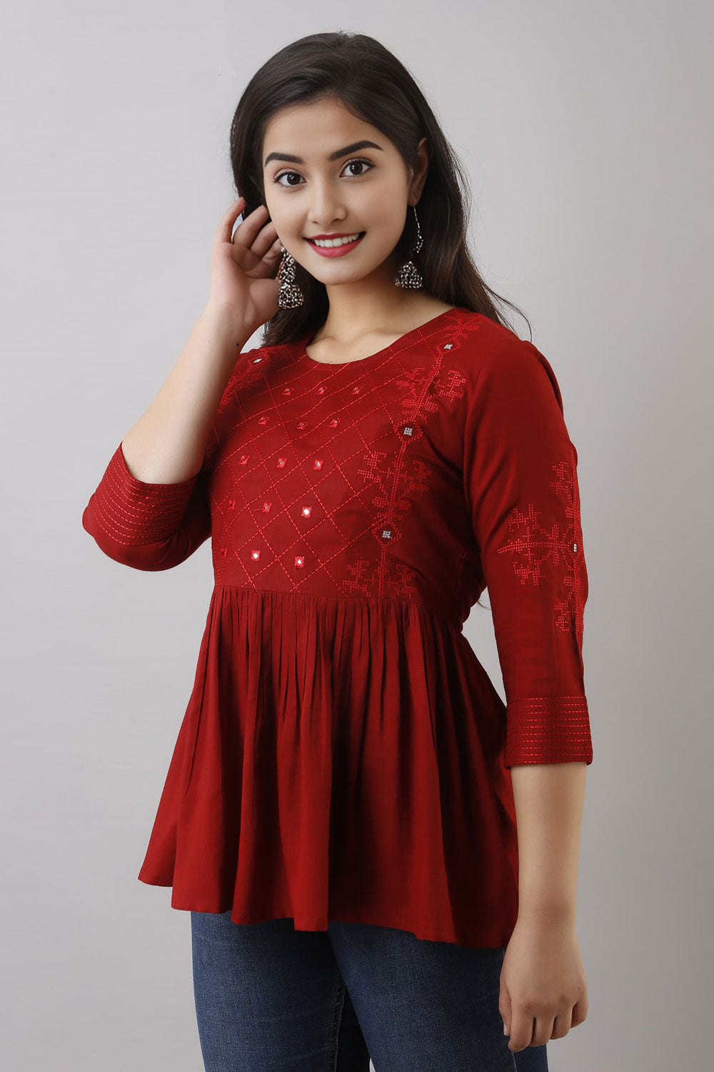 Sequin Work Top
