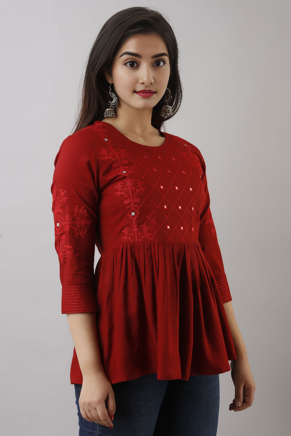 Sequin Work Top