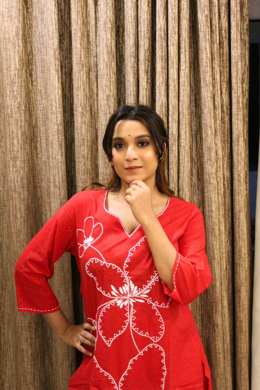 Embroidery Kurti & Pant