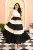 Black & White Gown