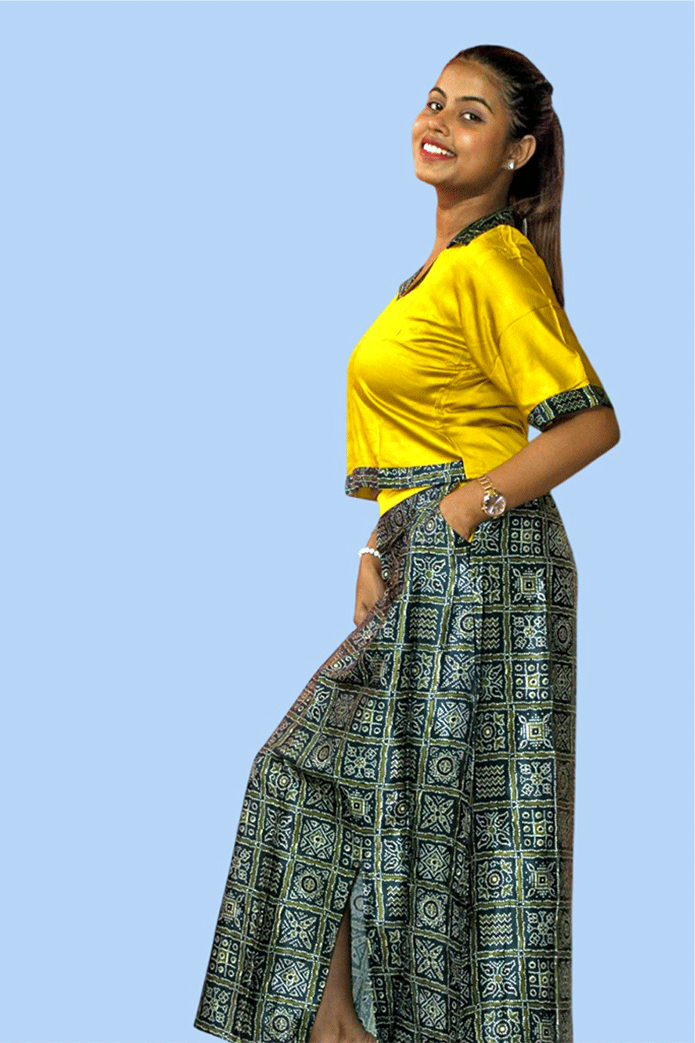 Modal Silk Skirt & Top