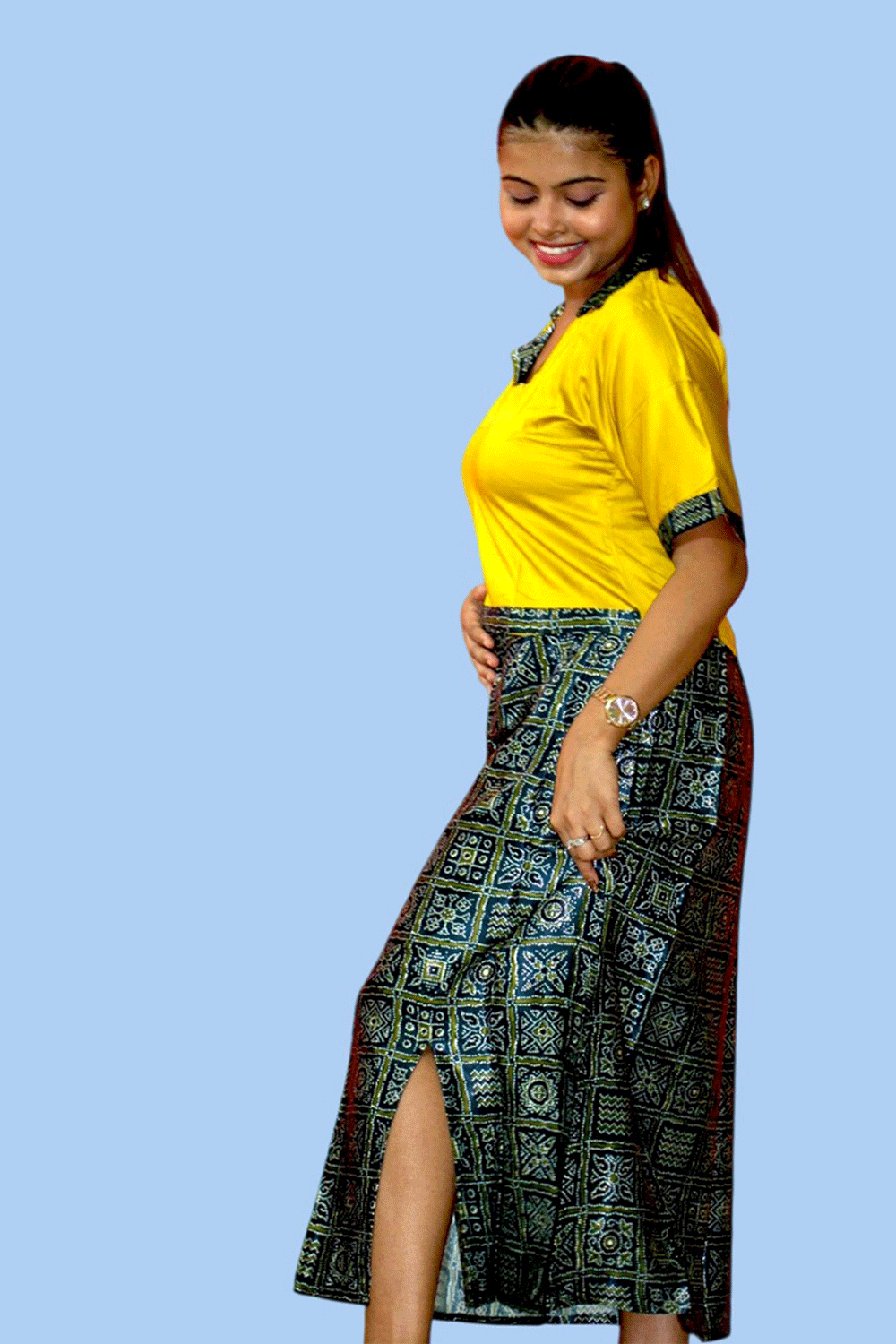 Modal Silk Skirt & Top
