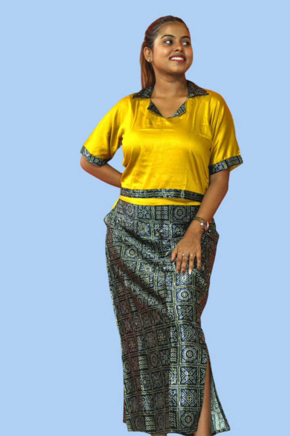 Modal Silk Skirt & Top